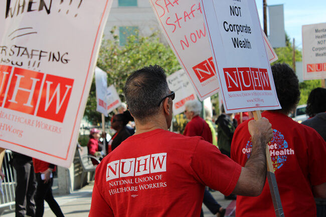 Oakland strike picket