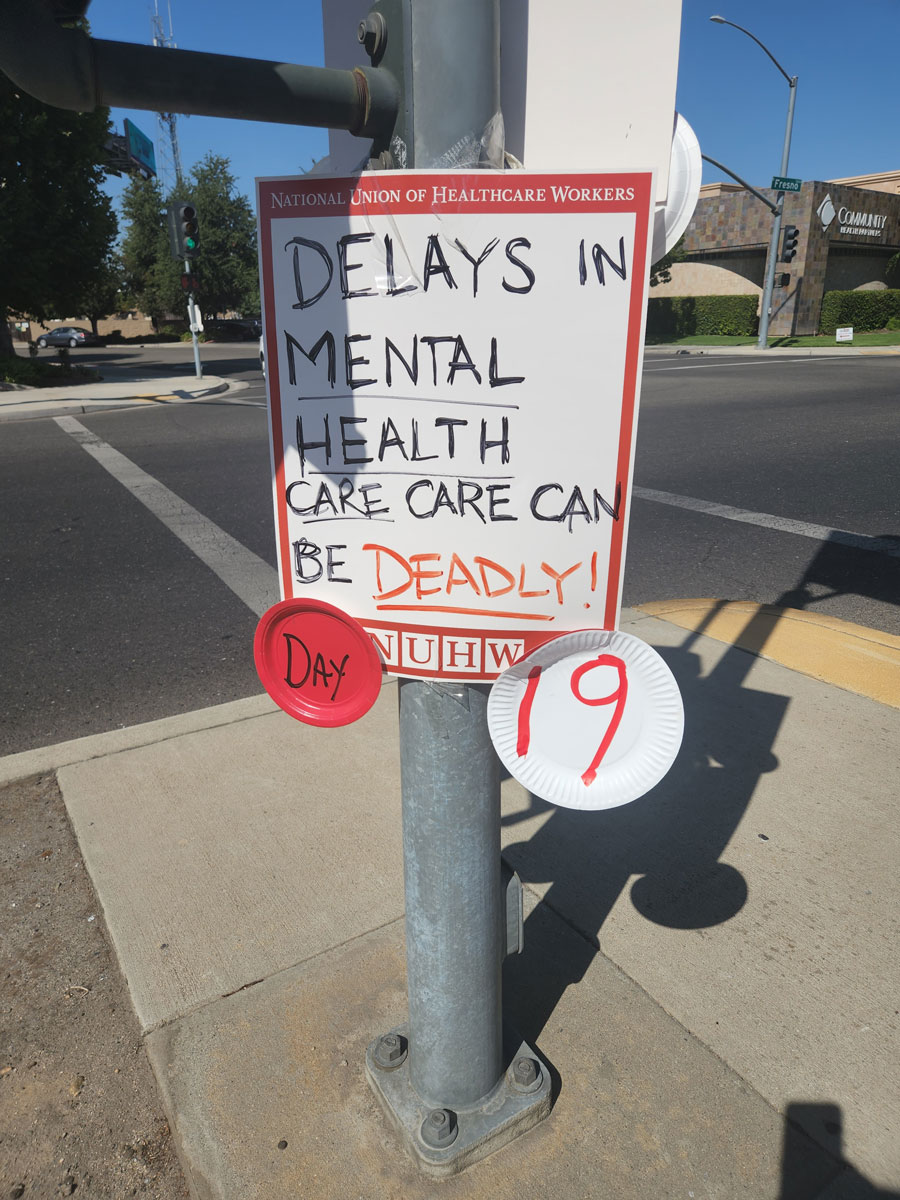 Kaiser mental health strike Sept. 2 National Union of Healthcare Workers