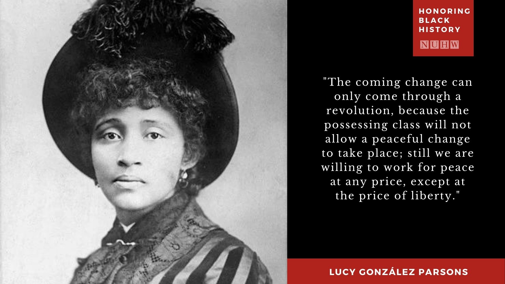 Lucy González Parsons - National Union of Healthcare Workers