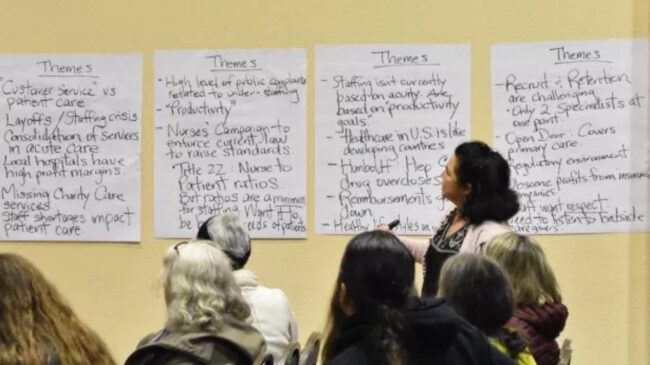 Caregivers Organize Town Hall On State Of Health Care In Humboldt