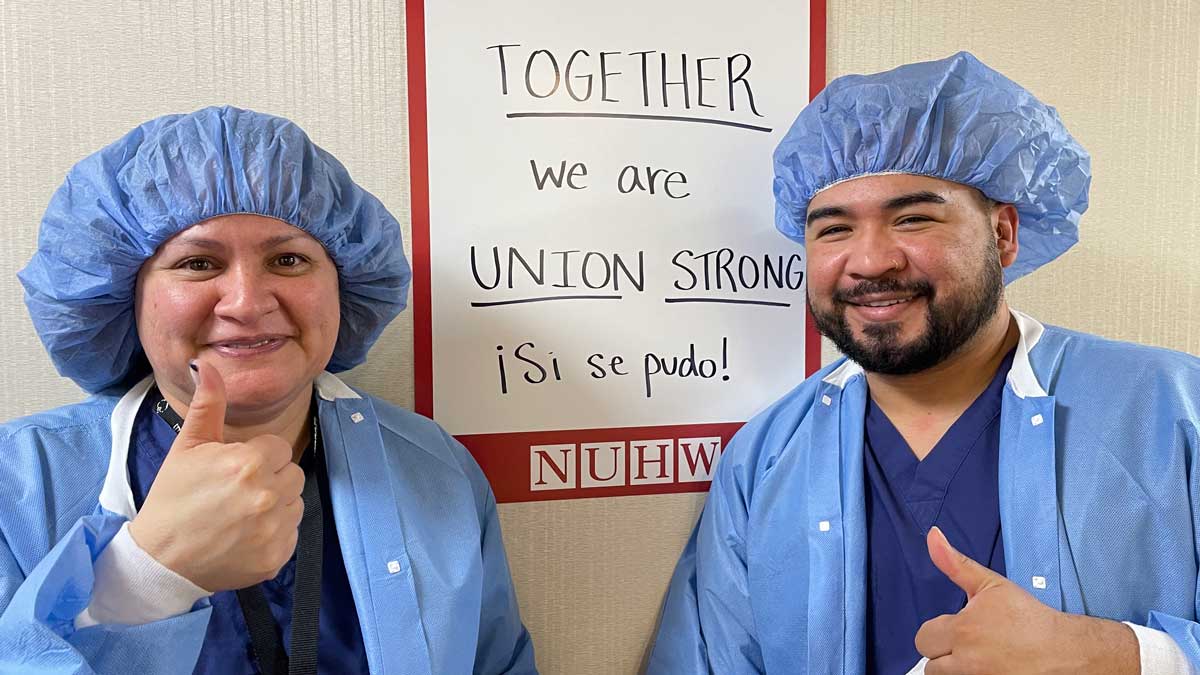 NUHW Tarzana members approve new contract with big raises National